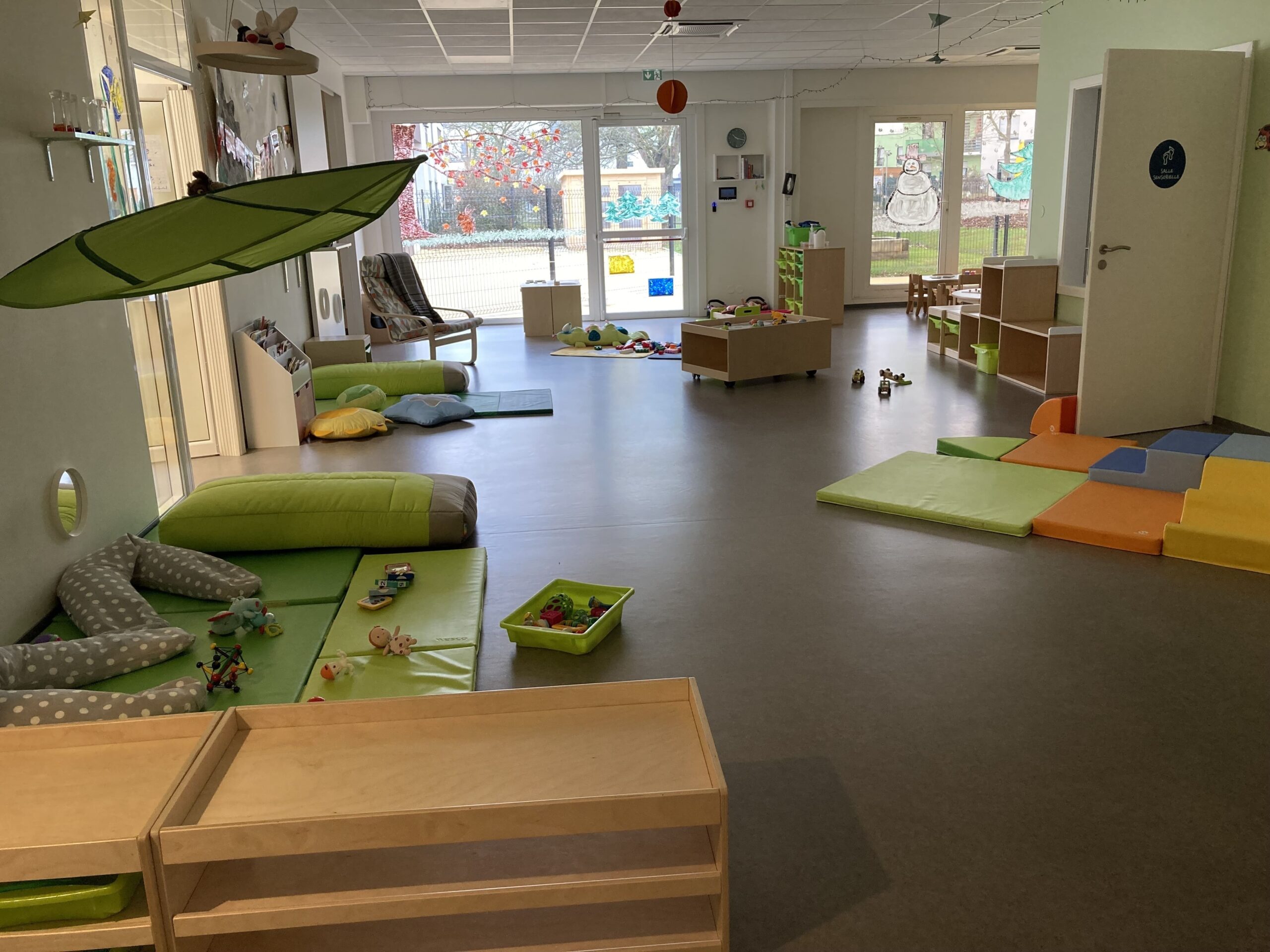 Photo intérieure de la crèche Abrapa enfance Les Aventuriers du Parc Oberhausbergen
